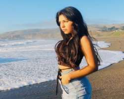 Yael loves to spend her time on the beach.